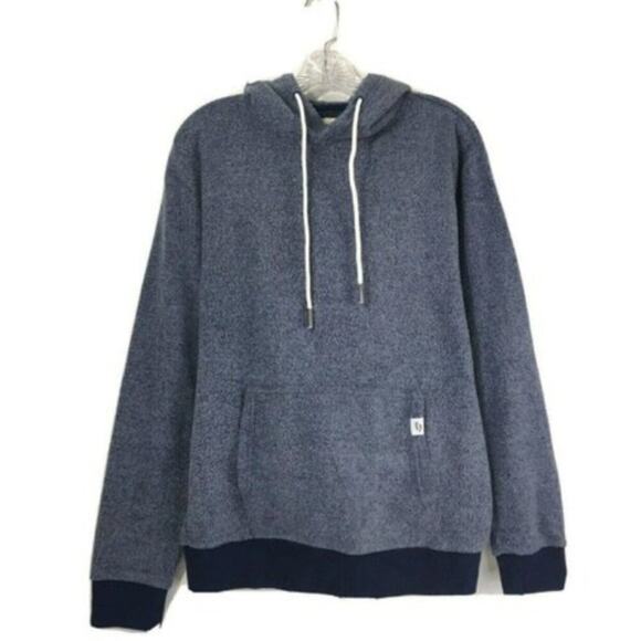 Feat Blanketblend Hoodie Sweatshirt Size Medium Faded Teal Blue Unisex - Picture 1 of 7